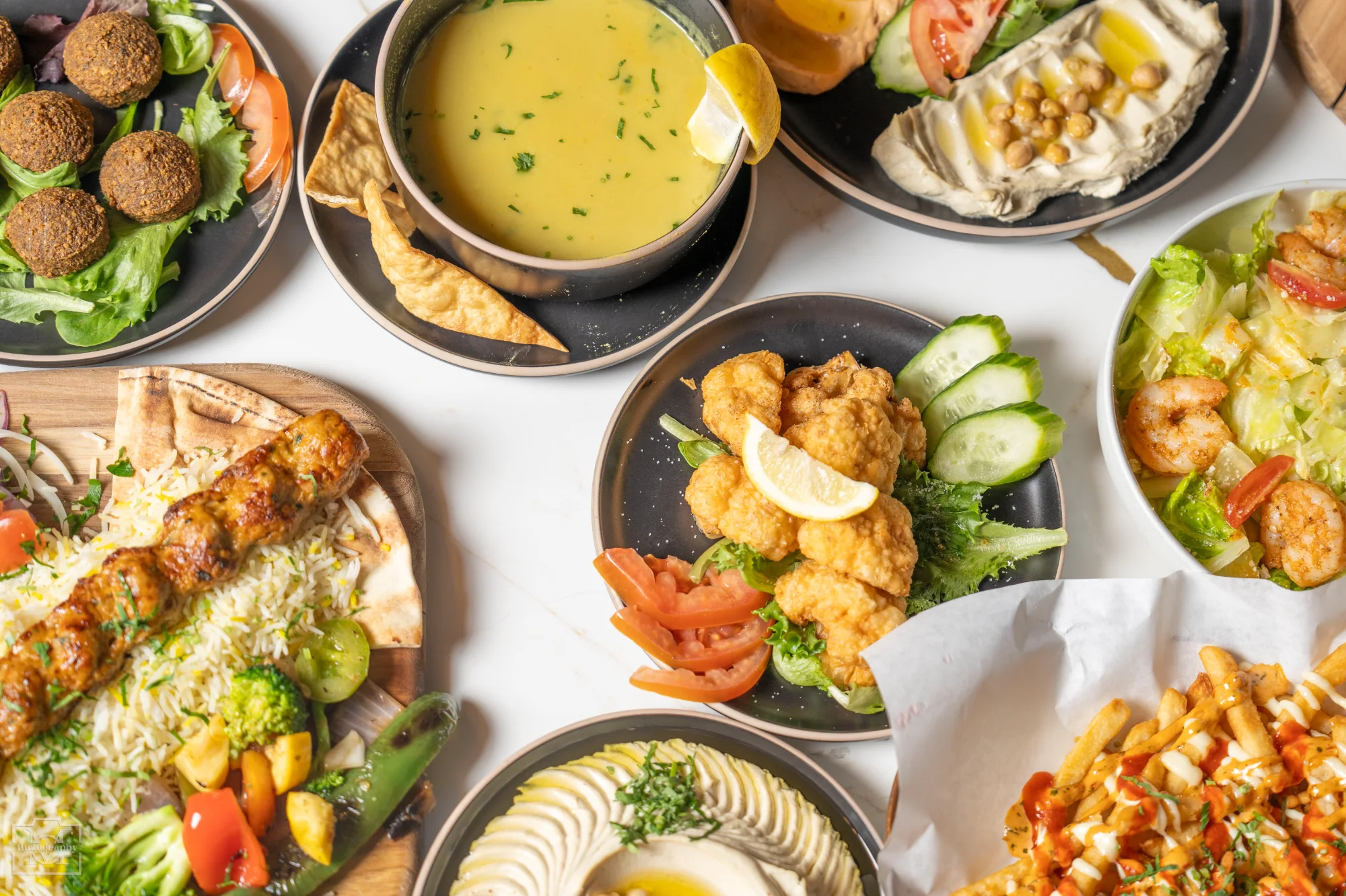 Mezze spread